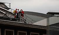 Mann klettert auf Dach des Kölner Hauptbahnhofes - gerettet
