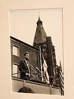 John F. Kennedy vor dem Kölner Rathaus 1963