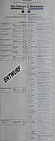 Stimmzettel-Bundestagswahl 2013