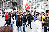 Die Demonstrationen in Köln
