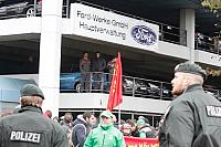200 belgische Ford Arbeiter streiken in Köln