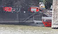 Havarie auf dem Rhein - Personenschiff kollidiert mit Frachter