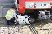 Unfall an der Keupstraße Rollerfahrer kollidiert mit KVB Tram