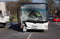 Unfall mit KVB Bus auf der Neusser Landstrasse