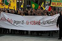 3700 Kurden solidarisieren sich mit Kobane