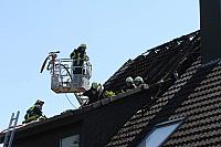Dachstuhlbrand in Köln-Porz-Lind