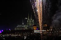 Silvester 2015 Feuerwerk Köln