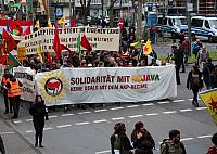 Die Demonstrationen “Gegen den Angriff der Türkei, Solidarität mit Rojava” in Köln